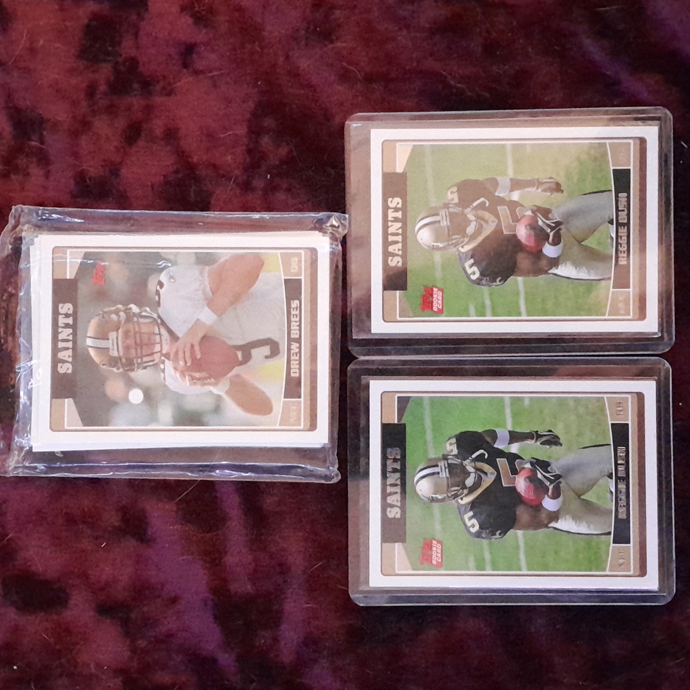 2006 Topps #NO11 Reggie Bush Rookie ERROR #5 ***(2) of them plus team set